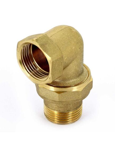 Купить Сгон угловой 1" ВН (латунь) (1500068 / 1565g000606) по цене 1629 руб., в Санкт-Петебруге в интернет магазине 100-Систем, а также дургие товары  из раздела Сгоны и полусгоны и Латунные фитинги
