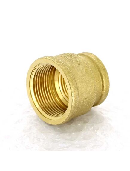 Купить Муфта переходная 1/2"*3/4" (латунь) (1500046 / 1550g000504) по цене 278 руб., в Санкт-Петебруге в интернет магазине 100-Систем, а также дургие товары  из раздела Муфты и Латунные фитинги