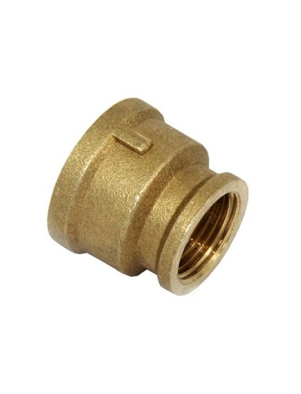 Купить Муфта переходная 3/8"*1/2" (латунь) (1500288 / 1550g000403) по цене 195 руб., в Санкт-Петебруге в интернет магазине 100-Систем, а также дургие товары  из раздела Муфты и Латунные фитинги