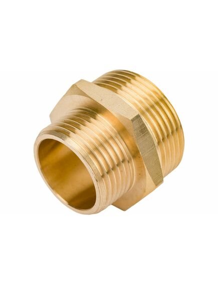 Купить Ниппель переходной 1/4"*1/2" (латунь) (1500395 / 1552g000402) по цене 168 руб., в Санкт-Петебруге в интернет магазине 100-Систем, а также дургие товары  из раздела Ниппели и Латунные фитинги