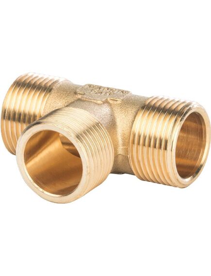 Купить SFT-0017-343434 STOUT Тройник НН 3/4X3/4X3/4 (sft-0017-343434) по цене 489 руб., в Санкт-Петебруге в интернет магазине 100-Систем, а также дургие товары STOUT из раздела Тройники и Латунные фитинги