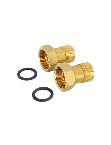 Купить Переход 1/2"Н*3/4"В (латунь) (1500043 / 1551g000405) по цене 245 руб., в Санкт-Петебруге в интернет магазине 100-Систем, а также дургие товары  из раздела Переходники и Латунные фитинги