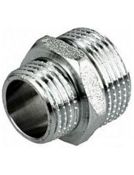 Купить Ниппель переходной 1/2"*3/4" (хром) (1500447) по цене 256 руб., в Санкт-Петебруге в интернет магазине 100-Систем, а также дургие товары  из раздела Ниппели и Хромированные фитинги