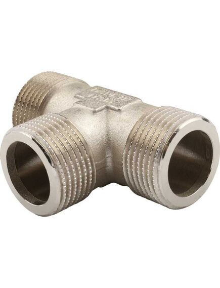 Купить Тройник 3/4" ННН (никель) (1500334 / 1572n050505) по цене 587 руб., в Санкт-Петебруге в интернет магазине 100-Систем, а также дургие товары  из раздела Тройники и Никелированные фитинги