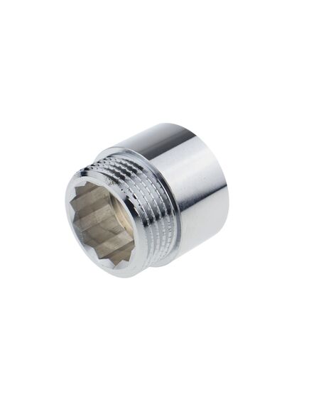 Купить Удлинитель 1/2"*20 мм. "ТМ" (хром) (1500060 / 1530c0420) по цене 289 руб., в Санкт-Петебруге в интернет магазине 100-Систем, а также дургие товары  из раздела Удлинители и Хромированные фитинги