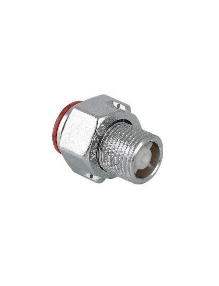 Купить Полусгон с накидной гайкой, с обратным клапаном 1/2" (vtr.612.n.0004) по цене 306 руб., в Санкт-Петебруге в интернет магазине 100-Систем, а также дургие товары VALTEC из раздела Сгоны и полусгоны и Никелированные фитинги