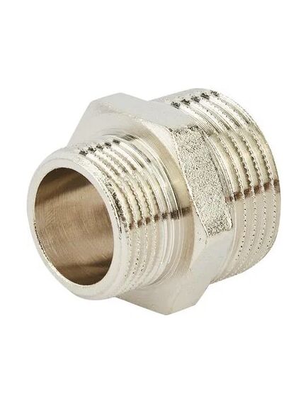 Купить Ниппель переходной 3/4"*1" (никель) (1500157 / 1552n000605) по цене 407 руб., в Санкт-Петебруге в интернет магазине 100-Систем, а также дургие товары  из раздела Ниппели и Никелированные фитинги