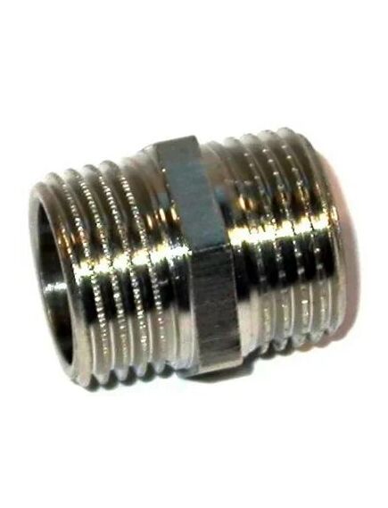Купить Ниппель 3/4"(18) (евроконус) (1640013 / 1641n181800) по цене 299 руб., в Санкт-Петебруге в интернет магазине 100-Систем, а также дургие товары  из раздела Ниппели и Хромированные фитинги