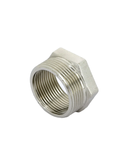 Купить Переход 1"Н*3/4"В (никель) (1500366) по цене 554 руб., в Санкт-Петебруге в интернет магазине 100-Систем, а также дургие товары  из раздела Переходники и Никелированные фитинги