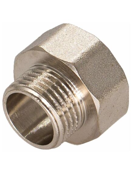 Купить Переход 1/2"Н*3/4"В (никель) (1500127 / 1551n000405) по цене 272 руб., в Санкт-Петебруге в интернет магазине 100-Систем, а также дургие товары  из раздела Переходники и Никелированные фитинги