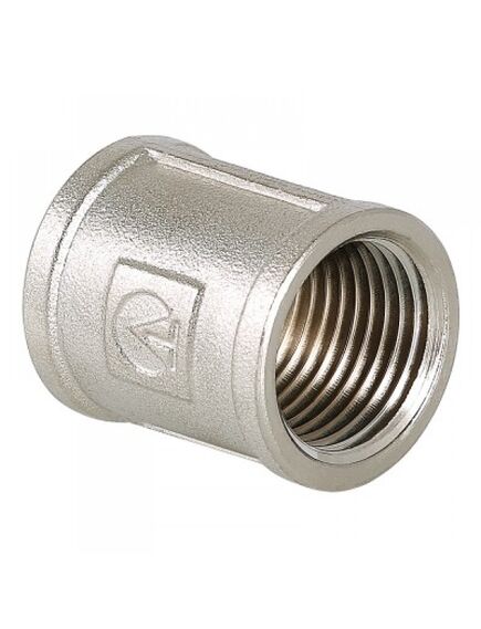 Купить Муфта 1/2" вн.-вн. (vtr.270.n.0004) по цене 119 руб., в Санкт-Петебруге в интернет магазине 100-Систем, а также дургие товары VALTEC из раздела Муфты и Никелированные фитинги
