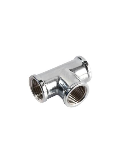 Купить Тройник переходной 3/4"*1/2"*3/4" (хром) (1500596 / 1570c050405) по цене 838 руб., в Санкт-Петебруге в интернет магазине 100-Систем, а также дургие товары  из раздела Тройники и Хромированные фитинги