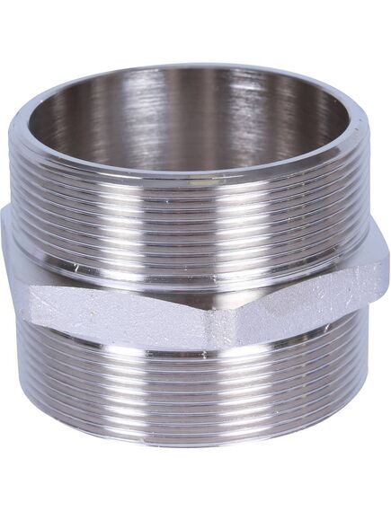 Купить SFT-0004-212212 STOUT Ниппель HH никелированный 2"1/2 (sft-0004-212212) по цене 2460 руб., в Санкт-Петебруге в интернет магазине 100-Систем, а также дургие товары STOUT из раздела Ниппели и Никелированные фитинги