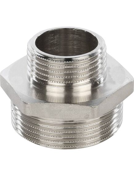 Купить SFT-0004-001121 STOUT Ниппель НН переходной никелированный 1"1/2X1 (sft-0004-001121) по цене 758 руб., в Санкт-Петебруге в интернет магазине 100-Систем, а также дургие товары STOUT из раздела Ниппели и Никелированные фитинги