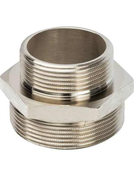 Купить SFT-0004-002112 STOUT Ниппель НН переходной никелированный 2"X1"1/2 (sft-0004-002112) по цене 1471 руб., в Санкт-Петебруге в интернет магазине 100-Систем, а также дургие товары STOUT из раздела Ниппели и Никелированные фитинги