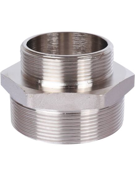 Купить SFT-0004-002122 STOUT Ниппель НН переходной никелированный 2"1/2X2 (sft-0004-002122) по цене 3018 руб., в Санкт-Петебруге в интернет магазине 100-Систем, а также дургие товары STOUT из раздела Ниппели и Никелированные фитинги