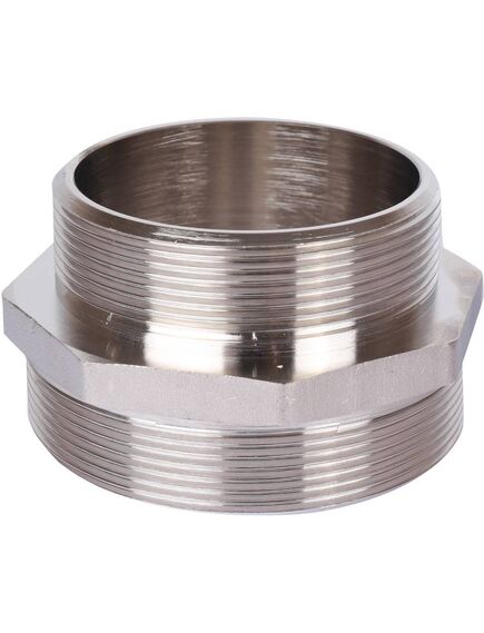Купить SFT-0004-003212 STOUT Ниппель НН переходной никелированный 3"X2"1/2 (sft-0004-003212) по цене 3706 руб., в Санкт-Петебруге в интернет магазине 100-Систем, а также дургие товары STOUT из раздела Ниппели и Никелированные фитинги