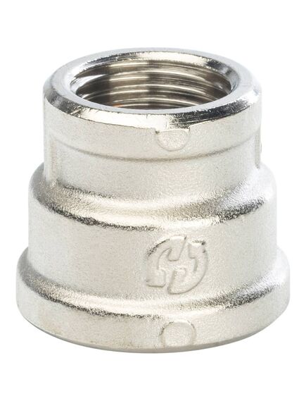 Купить SFT-0006-003412 STOUT Муфта ВВ переходная никелированная 3/4X1/2 (SFT-0006-003412) по цене 259 руб., в Санкт-Петебруге в интернет магазине 100-Систем, а также дургие товары STOUT из раздела Муфты и Никелированные фитинги