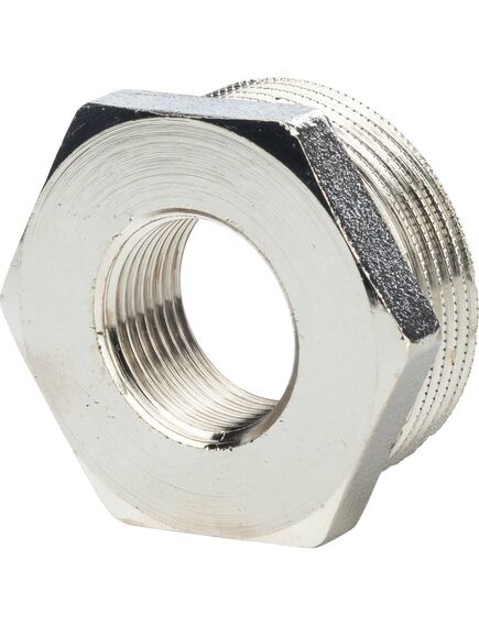 Купить SFT-0029-000112 STOUT Футорка никелированная 1"X1/2" (sft-0029-000112) по цене 303 руб., в Санкт-Петебруге в интернет магазине 100-Систем, а также дургие товары STOUT из раздела Футорки и Никелированные фитинги