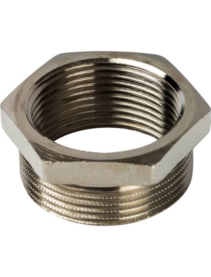 Купить SFT-0029-001141 STOUT Футорка никелированная 1"1/4X1" (SFT-0029-001141) по цене 399 руб., в Санкт-Петебруге в интернет магазине 100-Систем, а также дургие товары STOUT из раздела Футорки и Никелированные фитинги