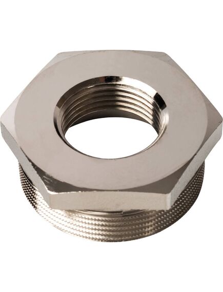 Купить SFT-0029-000021 STOUT Футорка никелированная 2"X1" (sft-0029-000021) по цене 1096 руб., в Санкт-Петебруге в интернет магазине 100-Систем, а также дургие товары STOUT из раздела Футорки и Никелированные фитинги