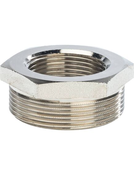 Купить SFT-0029-002114 STOUT Футорка никелированная 2"X1"1/4 (sft-0029-002114) по цене 945 руб., в Санкт-Петебруге в интернет магазине 100-Систем, а также дургие товары STOUT из раздела Футорки и Никелированные фитинги