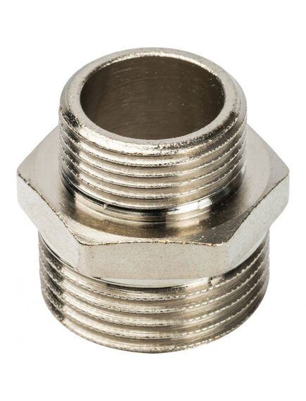 Купить Ниппель переходной 3/4"*1" (хром) (1500555) по цене 462 руб., в Санкт-Петебруге в интернет магазине 100-Систем, а также дургие товары  из раздела Ниппели и Хромированные фитинги