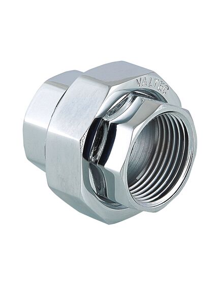 Купить Муфта разъемная 1" вн.-вн. Хром (vtr.340.c.0006) по цене 892 руб., в Санкт-Петебруге в интернет магазине 100-Систем, а также дургие товары VALTEC из раздела Муфты и Никелированные фитинги