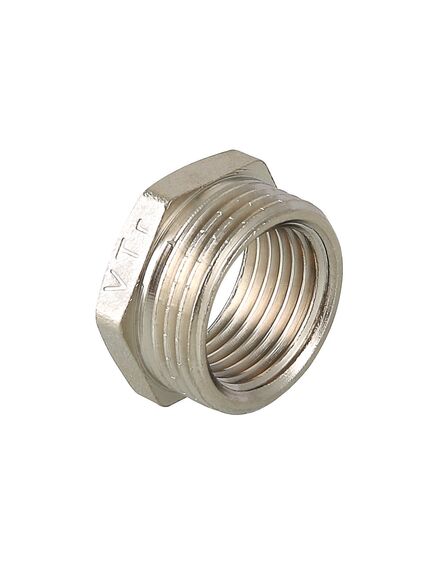 Купить Футорка 1 1/4" х1/2" нар.-вн. (vtr.581.n.0704) по цене 566 руб., в Санкт-Петебруге в интернет магазине 100-Систем, а также дургие товары VALTEC из раздела Футорки и Никелированные фитинги