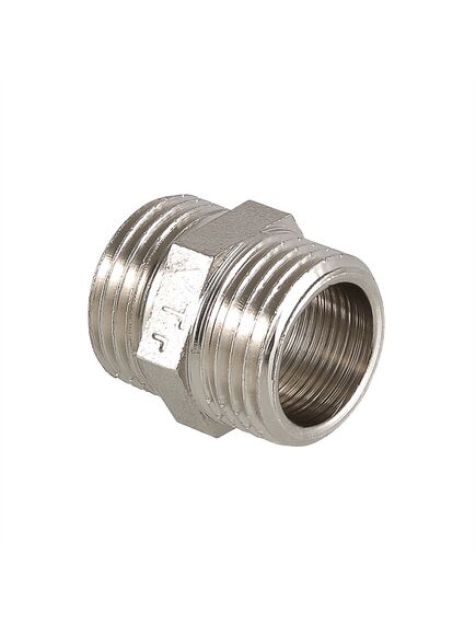 Купить Ниппель 1 1/2" нар.-нар. (vtr.582.n.0008) по цене 510 руб., в Санкт-Петебруге в интернет магазине 100-Систем, а также дургие товары VALTEC из раздела Ниппели и Никелированные фитинги