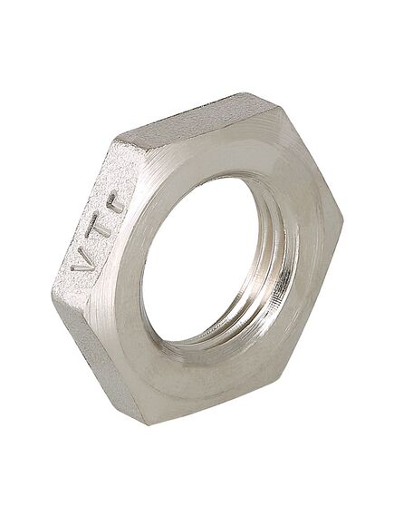 Купить Контргайка ГОСТ 1/2" (vtr.656.n.0004) по цене 92 руб., в Санкт-Петебруге в интернет магазине 100-Систем, а также дургие товары VALTEC из раздела Контргайки и Никелированные фитинги