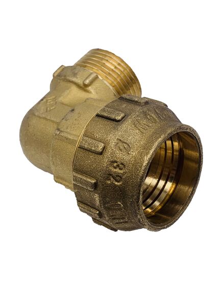 Купить Соединение угловое 20*1/2"Н (для п/э трубы) (3400047 / 3464g002004cr) по цене 656 руб., в Санкт-Петебруге в интернет магазине 100-Систем, а также дургие товары  из раздела Фитинги компрессионные латунные 20 и Компрессионные латунные фитинги