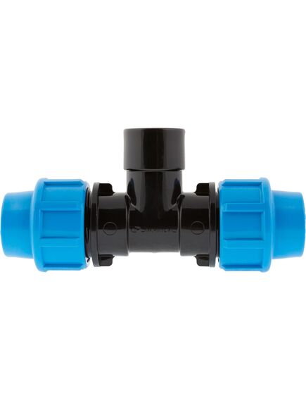 Купить Тройник ПНД с внутренней резьбой 20х1/2"х20 (20 шт. в уп.) (9420) по цене 161 руб., в Санкт-Петебруге в интернет магазине 100-Систем, а также дургие товары ДЖИЛЕКС из раздела Фитинги компрессионные пластиковые 20 и Компрессионные пластиковые трубы и фитинги