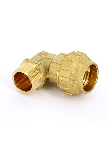 Купить Соединение угловое 25*3/4"Н (для п/э трубы) (3400032 / 3464g002505cr) по цене 948 руб., в Санкт-Петебруге в интернет магазине 100-Систем, а также дургие товары  из раздела Фитинги компрессионные латунные 25 и Компрессионные латунные фитинги