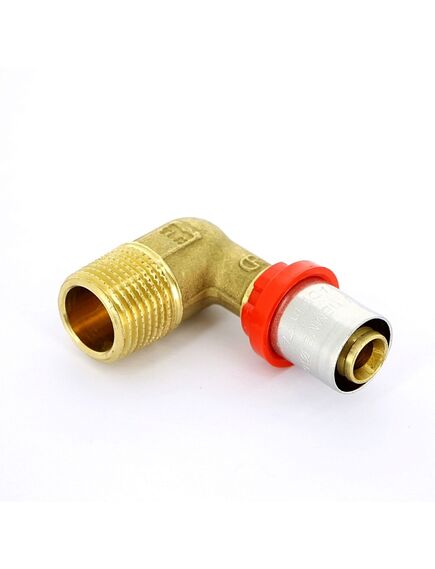 Купить Соединение угловое 20*1/2"Н латунь (пресс) (1650029 / 1654g002004cz) по цене 552 руб., в Санкт-Петебруге в интернет магазине 100-Систем, а также дургие товары  из раздела Пресс Tiemme 20 и Пресс