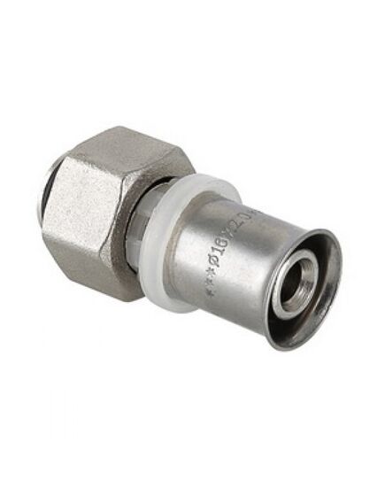 Купить Соединитель м/п Valtec пресс 16х1/2" с накидной гайкой ероконус 10бар t-115*C латунь (vtc.712.n.1604) по цене 248 руб., в Санкт-Петебруге в интернет магазине 100-Систем, а также дургие товары VALTEC из раздела Пресс и Фитинги Valtec
