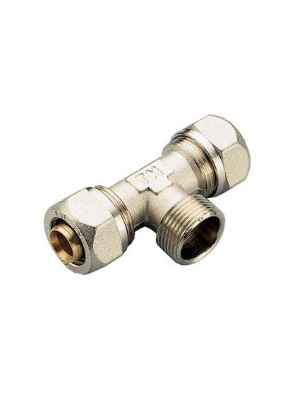 Купить Тройник 16*1/2"Н*16 (обжим) (1600038 / 1608N160416) по цене 721 руб., в Санкт-Петебруге в интернет магазине 100-Систем, а также дургие товары  из раздела Обжим Tiemme 16 и Обжим