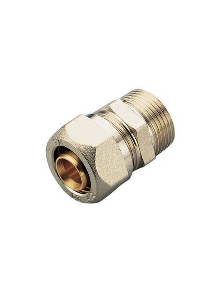 Купить Соединение прямое 16*3/4"Н (обжим) (1600031 / 1600n001605) по цене 431 руб., в Санкт-Петебруге в интернет магазине 100-Систем, а также дургие товары  из раздела Обжим Tiemme 16 и Обжим