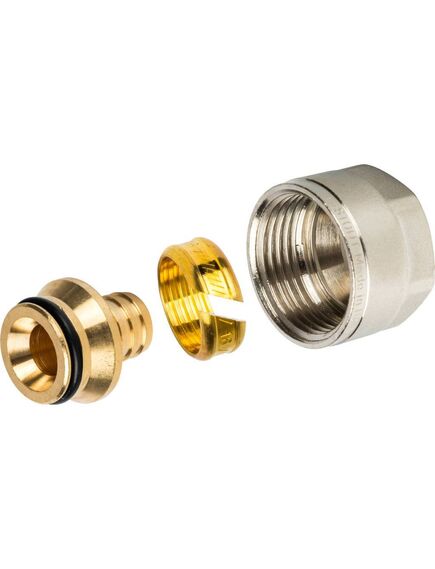 Купить Евроконус 16х2,0х3/4", латунь (sfc-0020-001620) по цене 369 руб., в Санкт-Петебруге в интернет магазине 100-Систем, а также дургие товары STOUT из раздела Обжим Stout 16 и Обжим