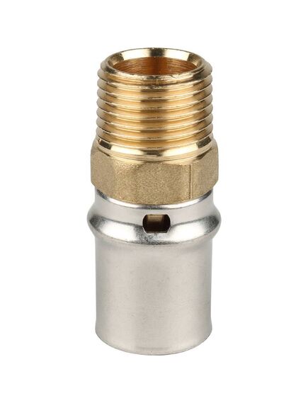 Купить SFP-0001-001220 STOUT Переходник с н/р 20xR 1/2" для металлопластиковых труб прессовой (sfp-0001-001220) по цене 392 руб., в Санкт-Петебруге в интернет магазине 100-Систем, а также дургие товары STOUT из раздела Пресс Stout 20 и Пресс