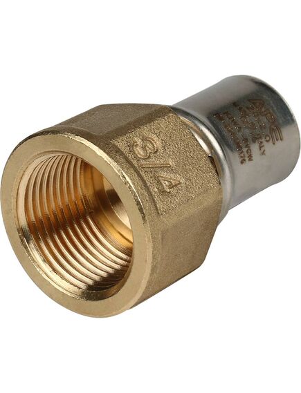 Купить SFP-0002-003420 STOUT Переходник с в/р 20xR 3/4" для металлопластиковых труб прессовой (sfp-0002-003420) по цене 626 руб., в Санкт-Петебруге в интернет магазине 100-Систем, а также дургие товары STOUT из раздела Пресс Stout 20 и Пресс