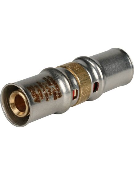 Купить SFP-0003-001616 STOUT Муфта 16х16 для металлопластиковых труб прессовой (SFP-0003-001616) по цене 531 руб., в Санкт-Петебруге в интернет магазине 100-Систем, а также дургие товары STOUT из раздела Пресс Stout 16 и Пресс
