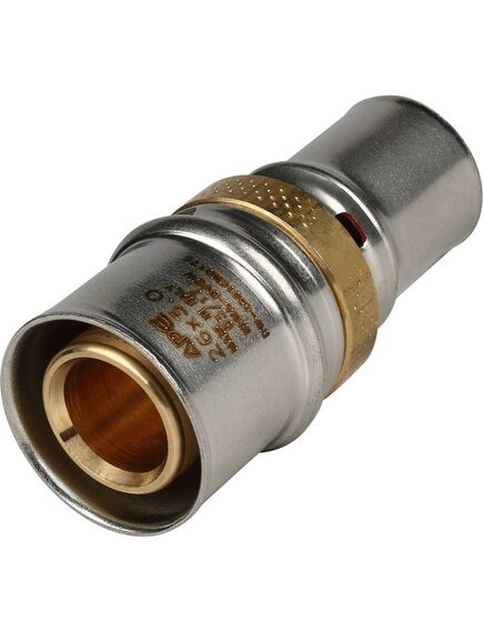 Купить SFP-0004-002620 STOUT Муфта 26х20 для металлопластиковых труб прессовой (sfp-0004-002620) по цене 1027 руб., в Санкт-Петебруге в интернет магазине 100-Систем, а также дургие товары STOUT из раздела Пресс Stout 26 и Пресс