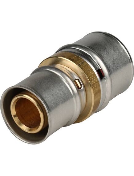 Купить SFP-0004-003226 STOUT Муфта 32х26 для металлопластиковых труб прессовой (sfp-0004-003226) по цене 1427 руб., в Санкт-Петебруге в интернет магазине 100-Систем, а также дургие товары STOUT из раздела Пресс Stout 32 и Пресс