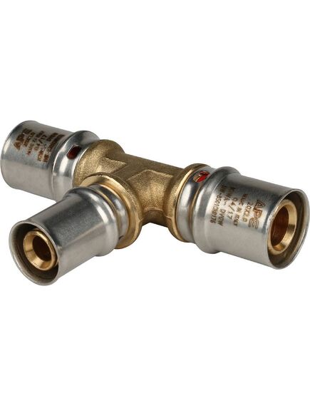 Купить SFP-0005-201620 STOUT Тройник переходной 20х16х20 для металлопластиковых труб прессовой (sfp-0005-201620) по цене 1060 руб., в Санкт-Петебруге в интернет магазине 100-Систем, а также дургие товары STOUT из раздела Пресс Stout 20 и Пресс