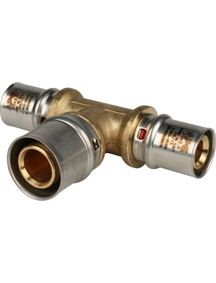 Купить SFP-0005-202620 STOUT Тройник переходной 20х26х20 для металлопластиковых труб прессовой (sfp-0005-202620) по цене 1508 руб., в Санкт-Петебруге в интернет магазине 100-Систем, а также дургие товары STOUT из раздела Пресс Stout 20 и Пресс