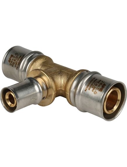Купить SFP-0005-261626 STOUT Тройник переходной 26х16х26 для металлопластиковых труб прессовой (sfp-0005-261626) по цене 1483 руб., в Санкт-Петебруге в интернет магазине 100-Систем, а также дургие товары STOUT из раздела Пресс Stout 26 и Пресс