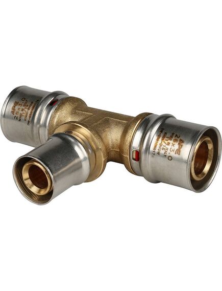 Купить SFP-0005-262026 STOUT Тройник переходной 26х20х26 для металлопластиковых труб прессовой (SFP-0005-262026) по цене 1483 руб., в Санкт-Петебруге в интернет магазине 100-Систем, а также дургие товары STOUT из раздела Пресс Stout 26 и Пресс