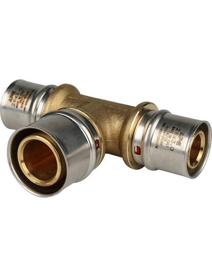 Купить SFP-0005-263226 STOUT Тройник переходной 26х32х26 для металлопластиковых труб прессовой (SFP-0005-263226) по цене 2453 руб., в Санкт-Петебруге в интернет магазине 100-Систем, а также дургие товары STOUT из раздела Пресс Stout 26 и Пресс