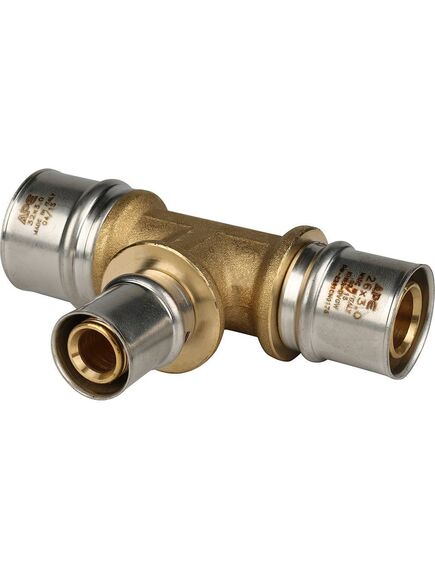 Купить SFP-0005-322026 STOUT Тройник переходной 32х20х26 для металлопластиковых труб прессовой (sfp-0005-322026) по цене 2474 руб., в Санкт-Петебруге в интернет магазине 100-Систем, а также дургие товары STOUT из раздела Пресс Stout 32 и Пресс